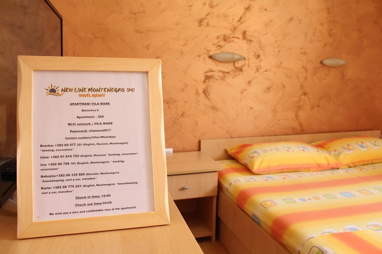 Apartments Mare Budva Ngoại thất bức ảnh