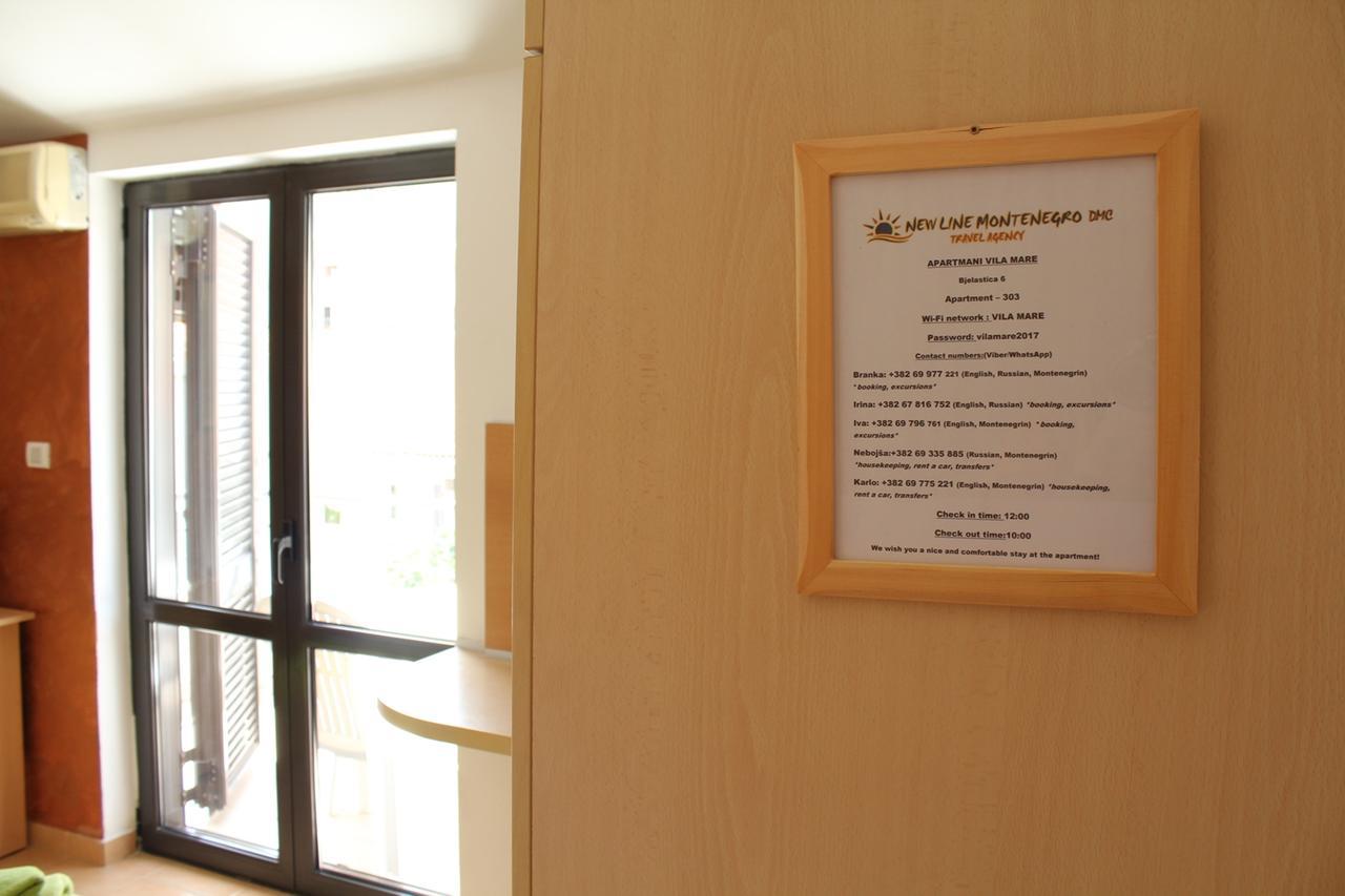 Apartments Mare Budva Ngoại thất bức ảnh